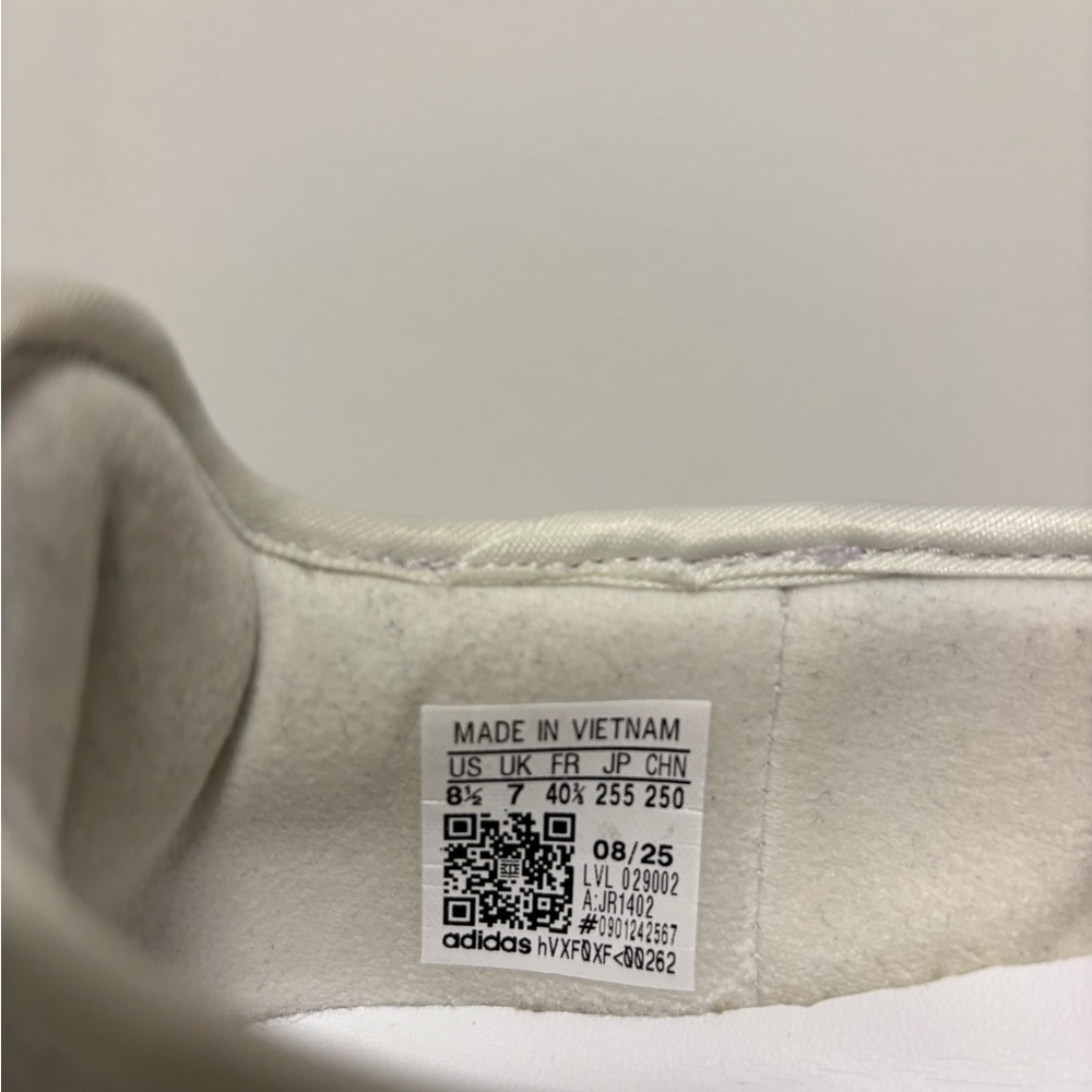 Adidas Samba Jane white/alumina/black US 8.5 - Picture 6 of 6